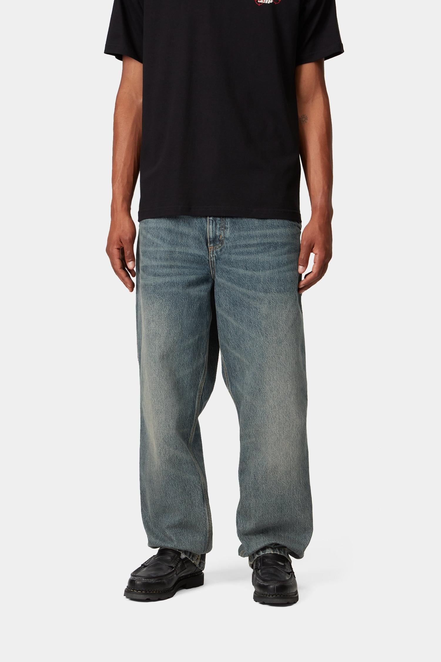 Брюки Single Knee из денима Smith (100% хлопок) Carhartt, синий
Брюки Single Knee из денима Smith (100% хлопок) Carhartt, синий