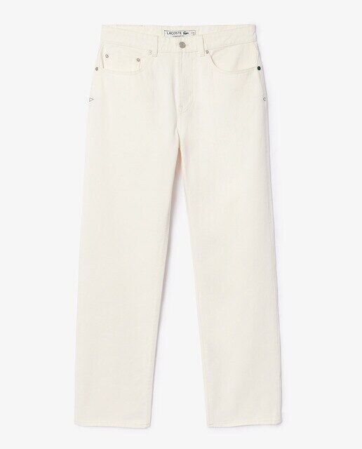 Джинсы прямого кроя с пятью карманами Lacoste, белый
Джинсы прямого кроя с пятью карманами Lacoste, белый