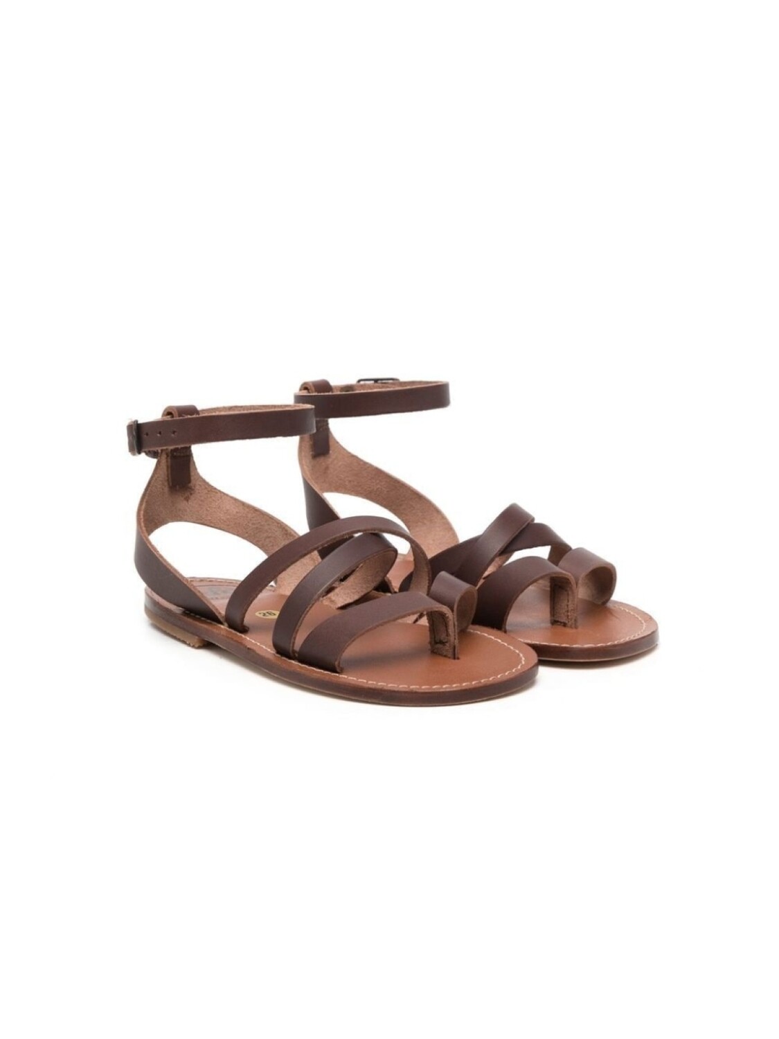 Pèpè сандалии с открытым носком, коричневый
Pèpè сандалии с открытым носком, коричневый