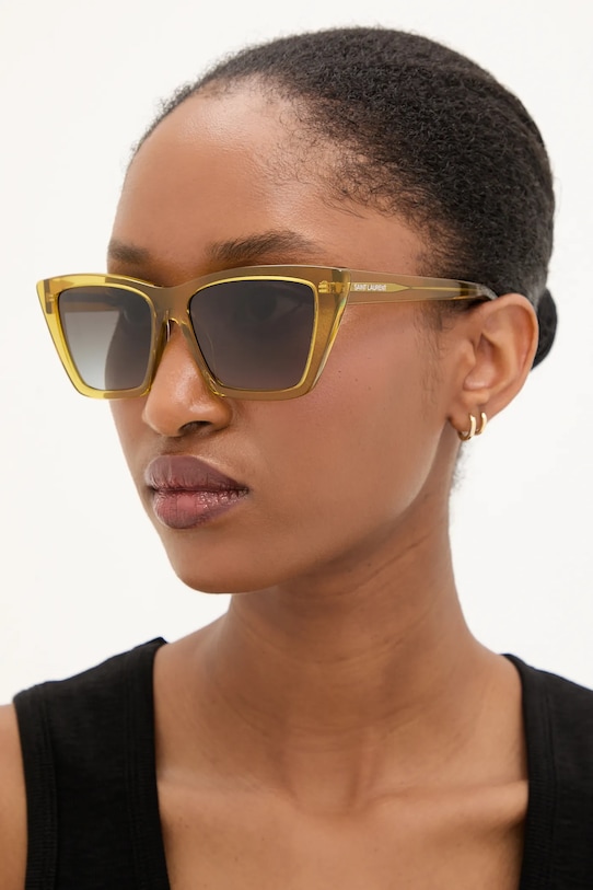 Солнцезащитные очки Saint Laurent, желтый
Солнцезащитные очки Saint Laurent, желтый