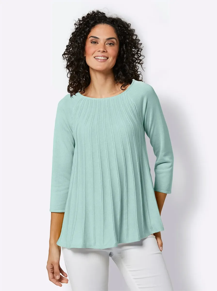 CREATION L PREMIUM вязаный свитер "шелковый свитер с содержанием кашемира", мятный
CREATION L PREMIUM вязаный свитер "шелковый свитер с содержанием кашемира", мятный