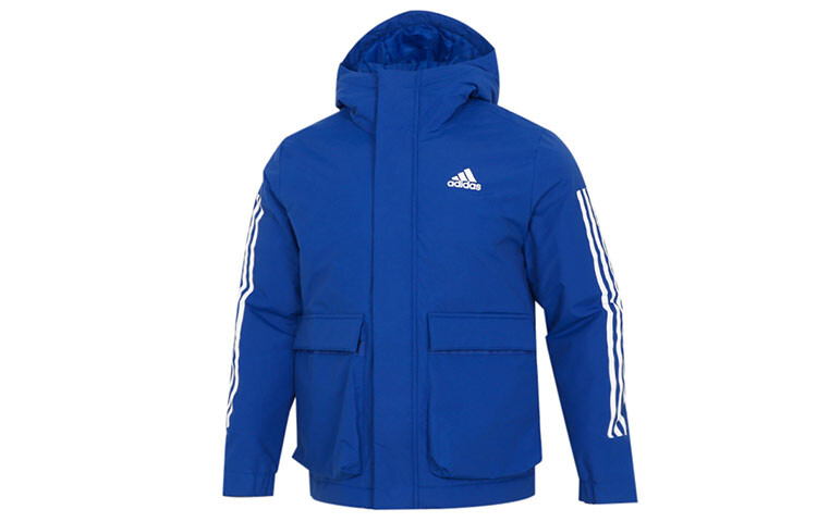 Стеганая куртка мужская королевского синего цвета Adidas, синий
Стеганая куртка мужская королевского синего цвета Adidas, синий