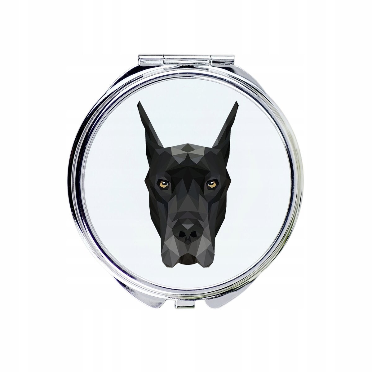 Складное зеркало немецкого дога Геометрическая собака Inna Marka
Складное зеркало немецкого дога Геометрическая собака Inna Marka