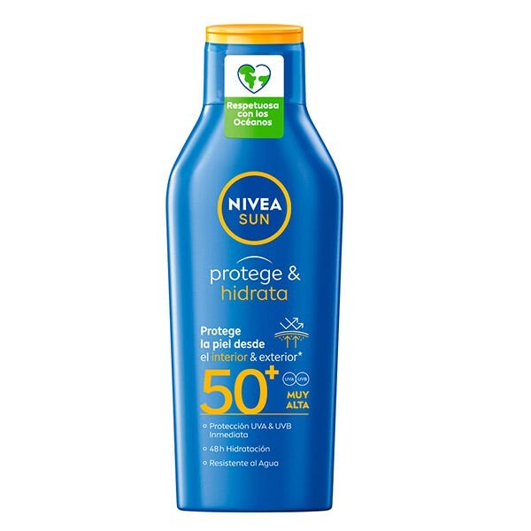 Солнцезащитное молочко для защиты и увлажнения SPF 50 400 мл Nivea
Солнцезащитное молочко для защиты и увлажнения SPF 50 400 мл Nivea