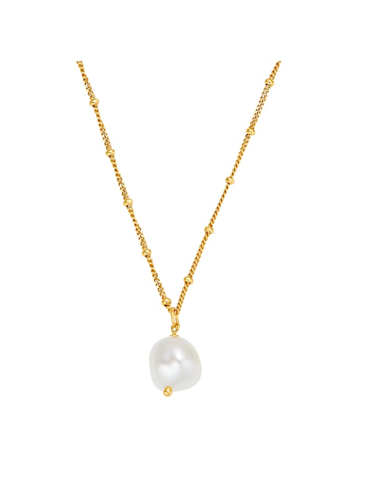 Noelani Колье с подвеской, серебро 925 пробы, покрытое желтым золотом
Noelani Колье с подвеской, серебро 925 пробы, покрытое желтым золотом