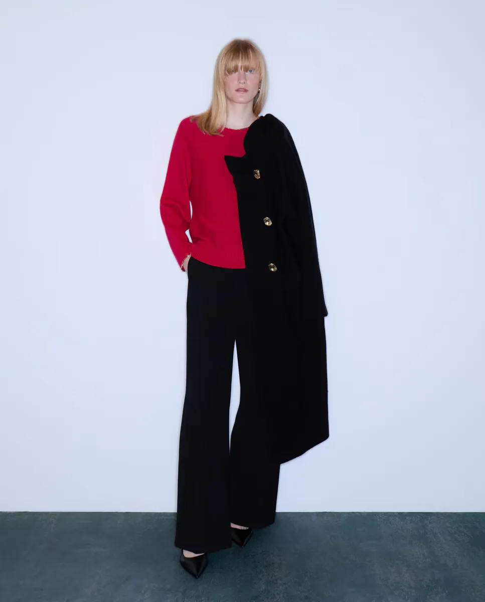 Женский свитер с круглым вырезом и длинными рукавами Woman Limited El Corte Inglés, фуксия
Женский свитер с круглым вырезом и длинными рукавами Woman Limited El Corte Inglés, фуксия