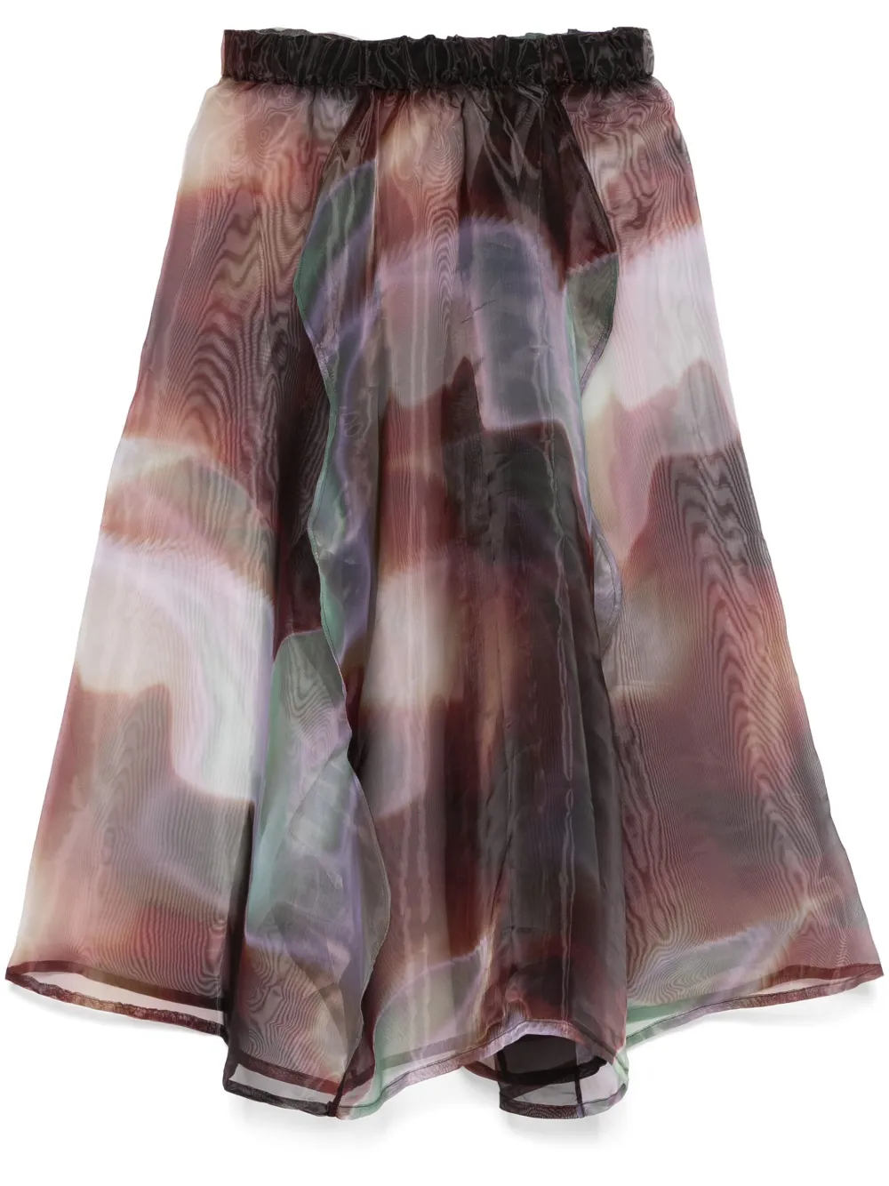 Юбка миди Octo Henrik Vibskov, коричневый 
Юбка миди Octo Henrik Vibskov, коричневый