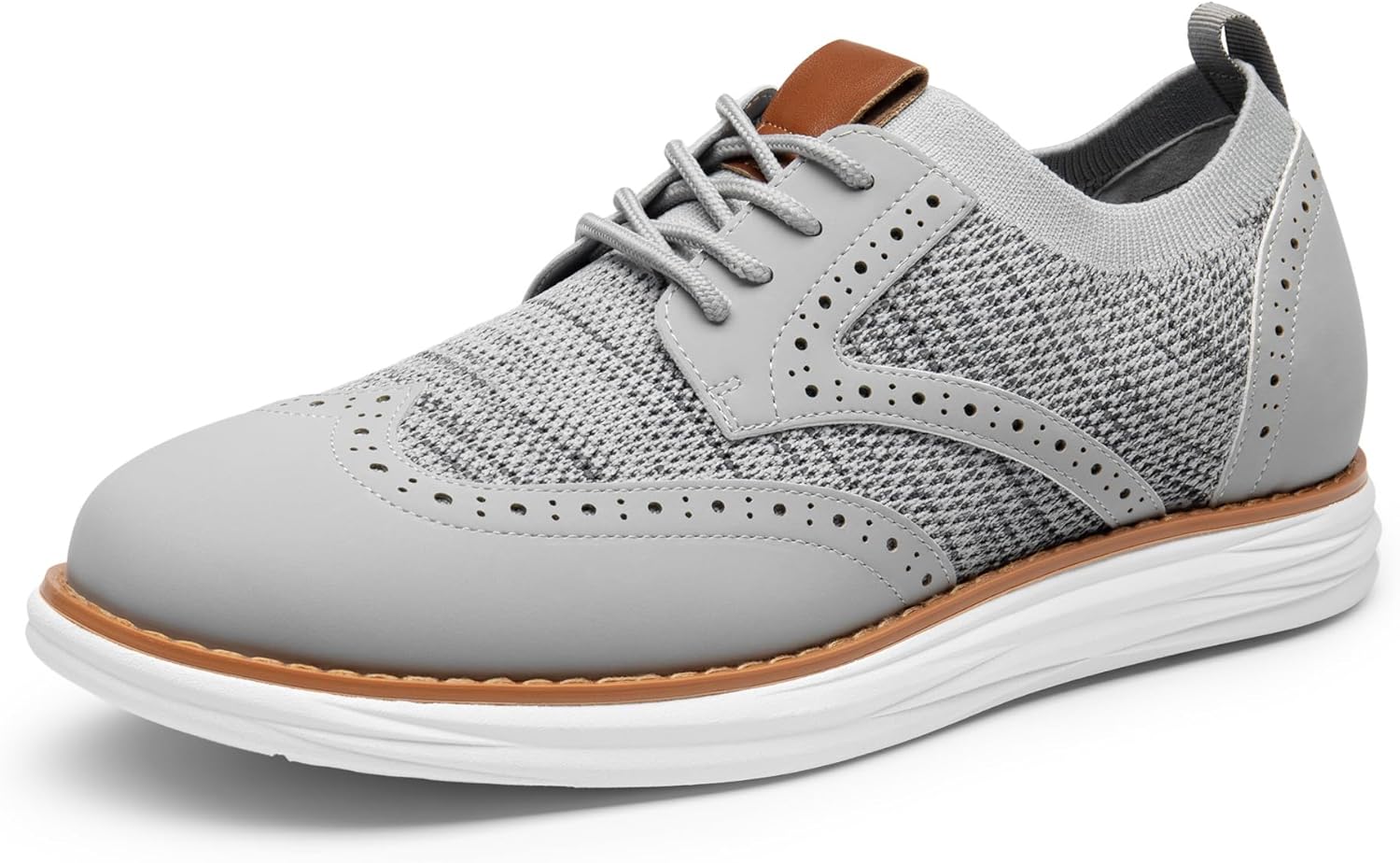 Кроссовки Bruno Marc для мужчин KnitFlex Craft Mesh Oxfords, повседневные, с шнуровкой, легкие для ходьбы, серый
Кроссовки Bruno Marc для мужчин KnitFlex Craft Mesh Oxfords, повседневные, с шнуровкой, легкие для ходьбы, серый