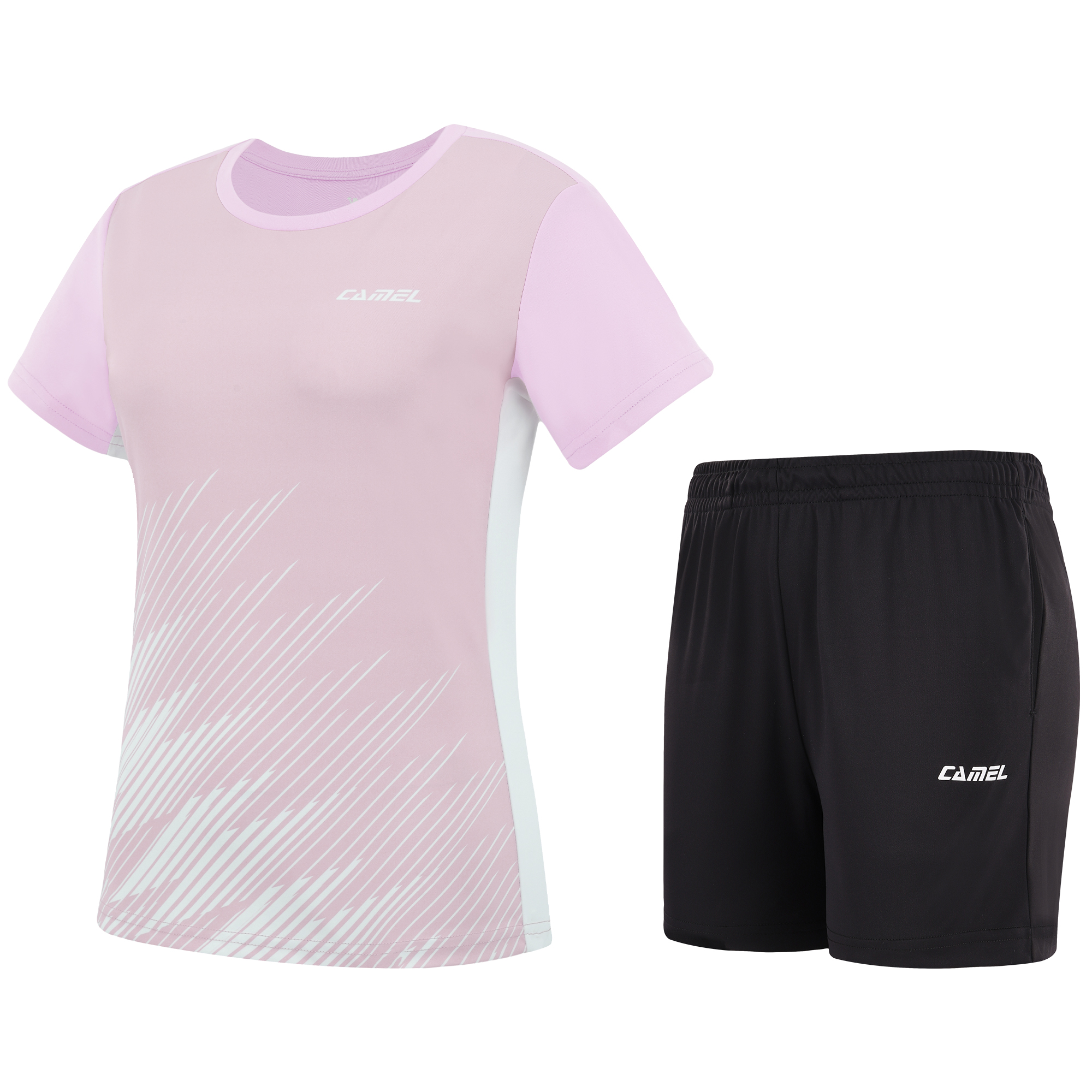 Фитнес-сет женский с круглым вырезом тонкий CAMEL, taro фиолетовый
Фитнес-сет женский с круглым вырезом тонкий CAMEL, taro фиолетовый