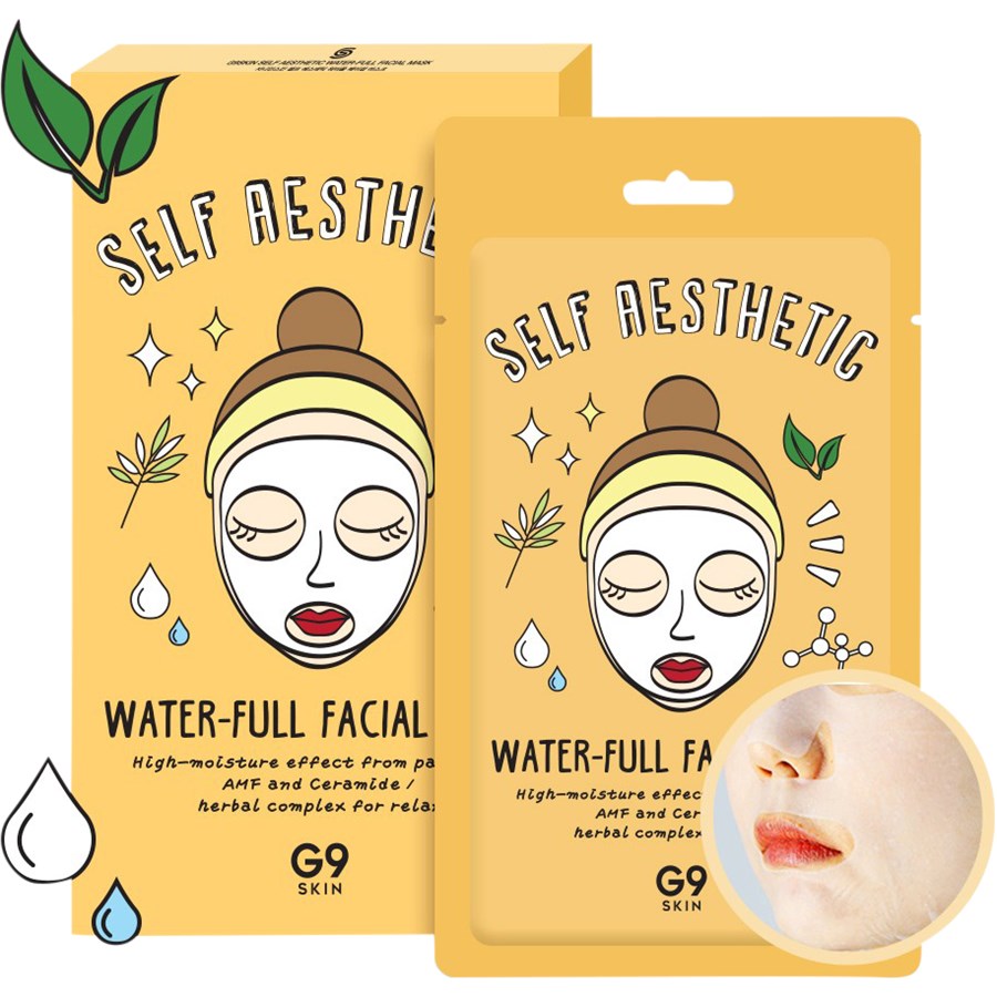 Маска для лица G9 Skin Self Aestetic Waterful Facial Mask, 23 ml
Маска для лица G9 Skin Self Aestetic Waterful Facial Mask, 23 ml