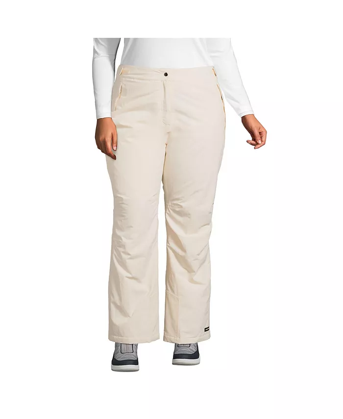 Водонепроницаемые утепленные сноуборд-брюки Squall больших размеров Lands' End, белый
Водонепроницаемые утепленные сноуборд-брюки Squall больших размеров Lands' End, белый