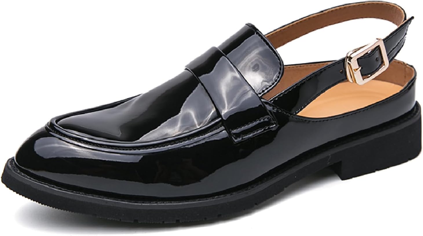 Мужские сандалии LOVEHEYNEW из лакированной кожи с закрытым носком, регулируемым ремешком с пряжкой, противоскользящей подошвой, дышащие, с заостренным носком, каблуком-блоком и задником на ремешке, для делового офиса, прогулок и вождения, черны...
Мужские сандалии LOVEHEYNEW из лакированной кожи с закрытым носком, регулируемым ремешком с пряжкой, противоскользящей подошвой, дышащие, с заостренным носком, каблуком-блоком и задником на ремешке, для делового офиса, прогулок и вождения, черны...