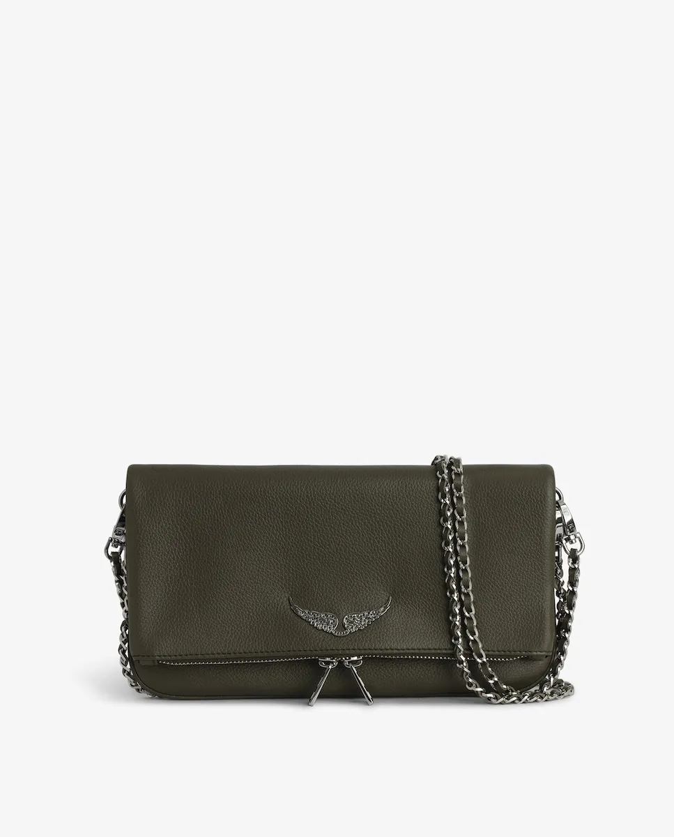 Многопозиционная сумка Rock Nano Medium из кожи цвета хаки Zadig & Voltaire, зеленый
Многопозиционная сумка Rock Nano Medium из кожи цвета хаки Zadig & Voltaire, зеленый