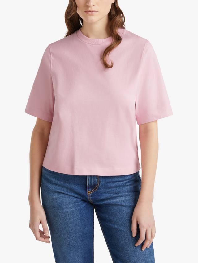 Футболка свободного кроя Benetton, розовый 
Футболка свободного кроя Benetton, розовый