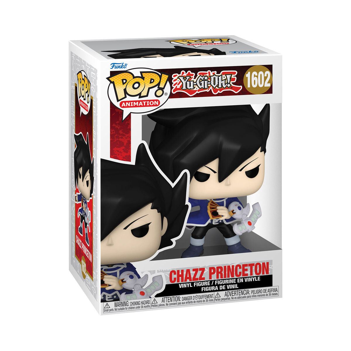 Funko POP! Аниме, коллекционная фигурка, Yu-Gi-Oh!, Чазз Принстон, 1602 г.
Funko POP! Аниме, коллекционная фигурка, Yu-Gi-Oh!, Чазз Принстон, 1602 г.