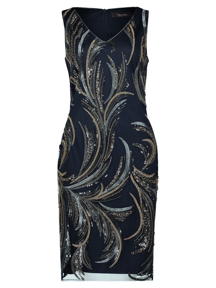 Короткое платье Vera Mont, цвет silver/dark blue
Короткое платье Vera Mont, цвет silver/dark blue