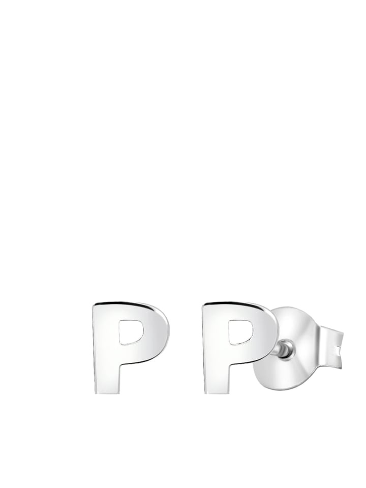 Lucardi Серебряные серьги 925 пробы в форме буквы «П»
Lucardi Серебряные серьги 925 пробы в форме буквы «П»