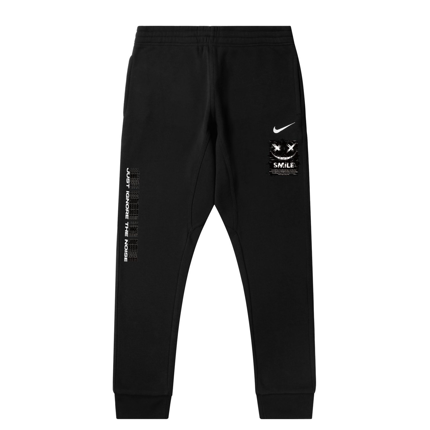 Nike Вязаные спортивные штаны унисекс, черные
Nike Вязаные спортивные штаны унисекс, черные