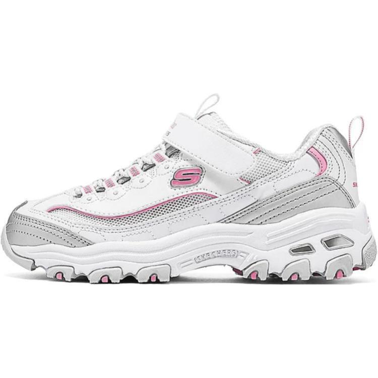 Нескользящие износостойкие низкие детские кроссовки для повседневной жизни Skechers Kids, белый/серебряный
Нескользящие износостойкие низкие детские кроссовки для повседневной жизни Skechers Kids, белый/серебряный