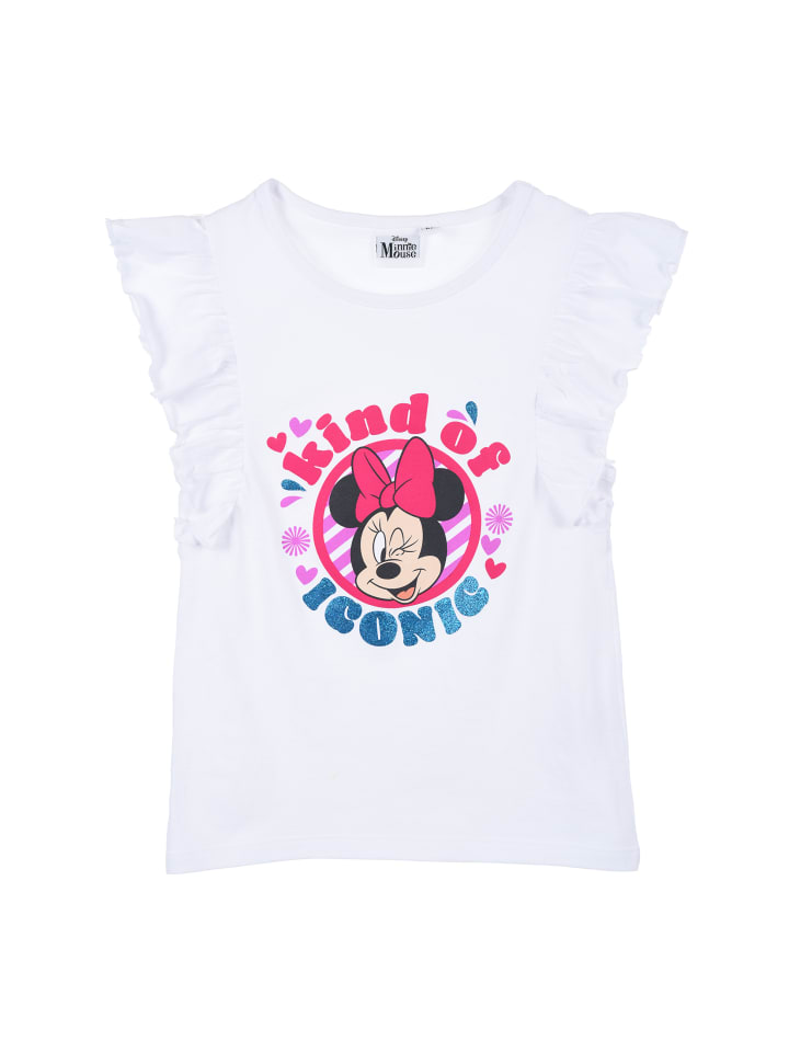 Летняя футболка без рукавов белого цвета Disney Minnie Mouse
Летняя футболка без рукавов белого цвета Disney Minnie Mouse