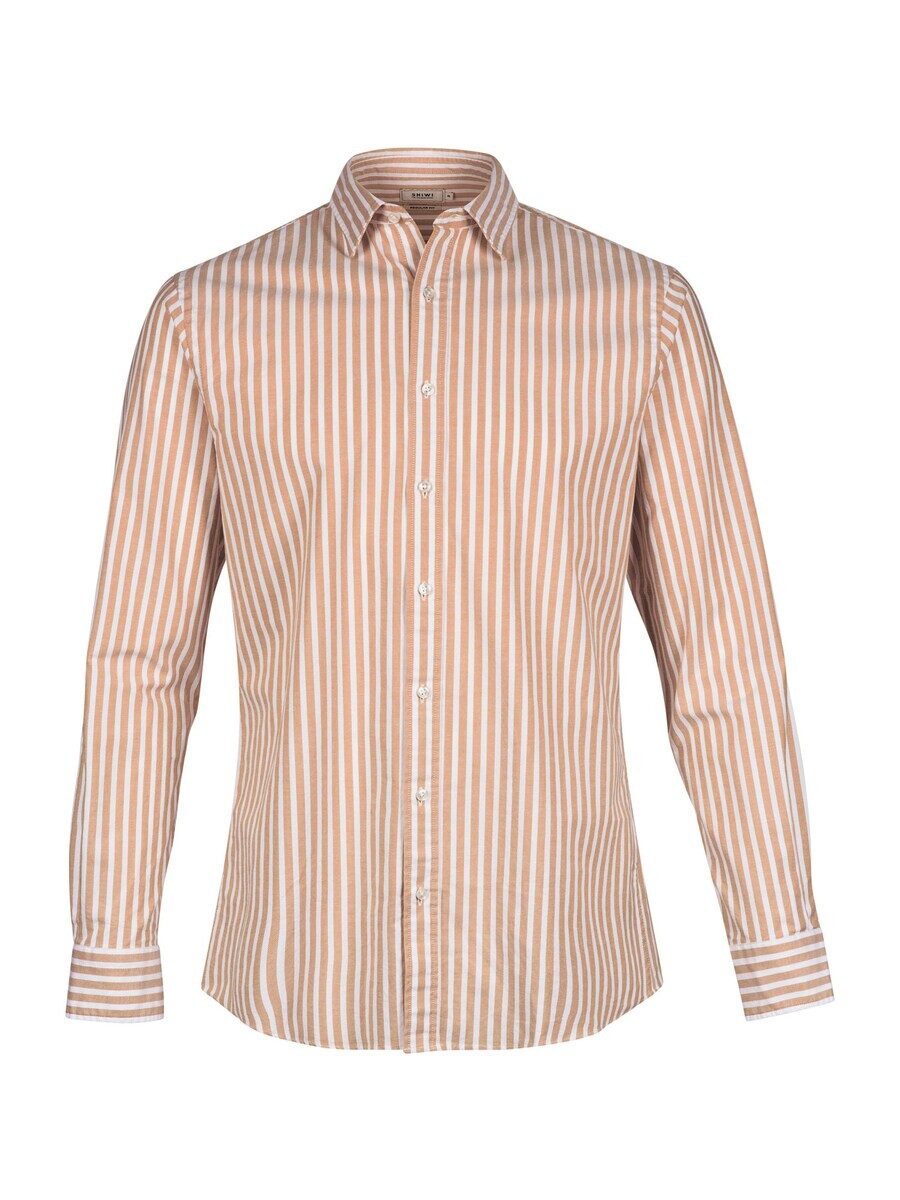 Повседневная рубашка Shiwi Regular fit Button Up Shirt Orlando, цвет cognac/white
Повседневная рубашка Shiwi Regular fit Button Up Shirt Orlando, цвет cognac/white