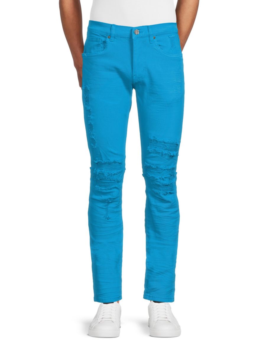 Джинсы Slim Fit с потертостями FWRD DENIM, синий
Джинсы Slim Fit с потертостями FWRD DENIM, синий