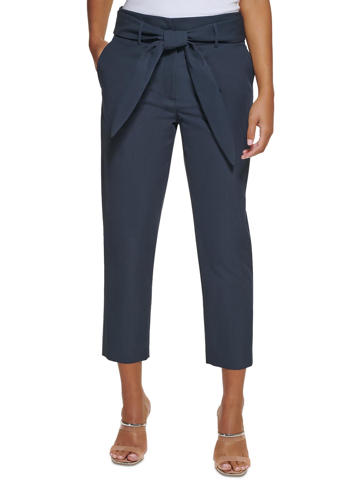 Маленькие женские повседневные прямые брюки с завышенной талией DKNY, темно-синий
Маленькие женские повседневные прямые брюки с завышенной талией DKNY, темно-синий