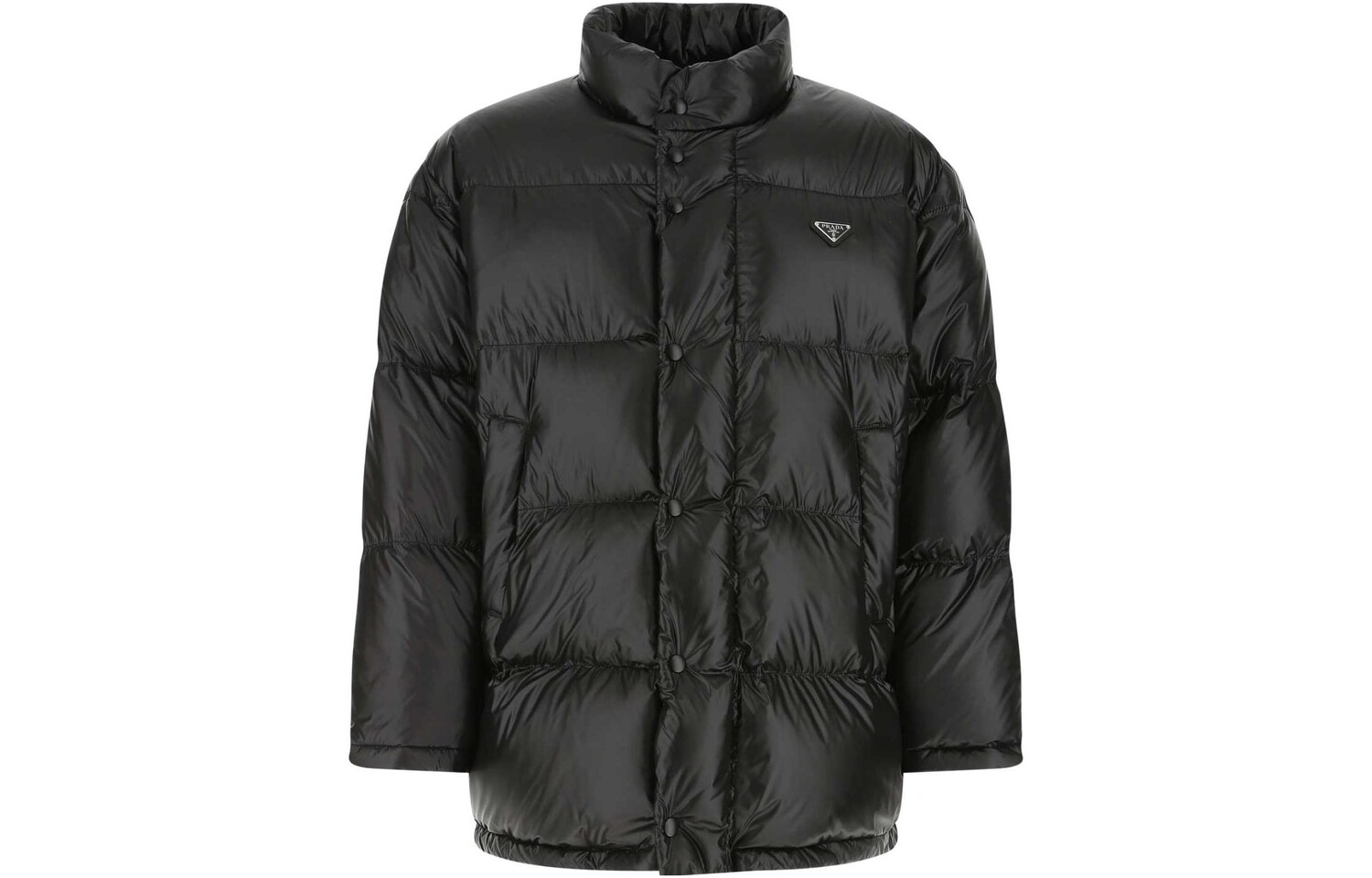 Куртка мужская Prada объемная, черный 
Куртка мужская Prada объемная, черный