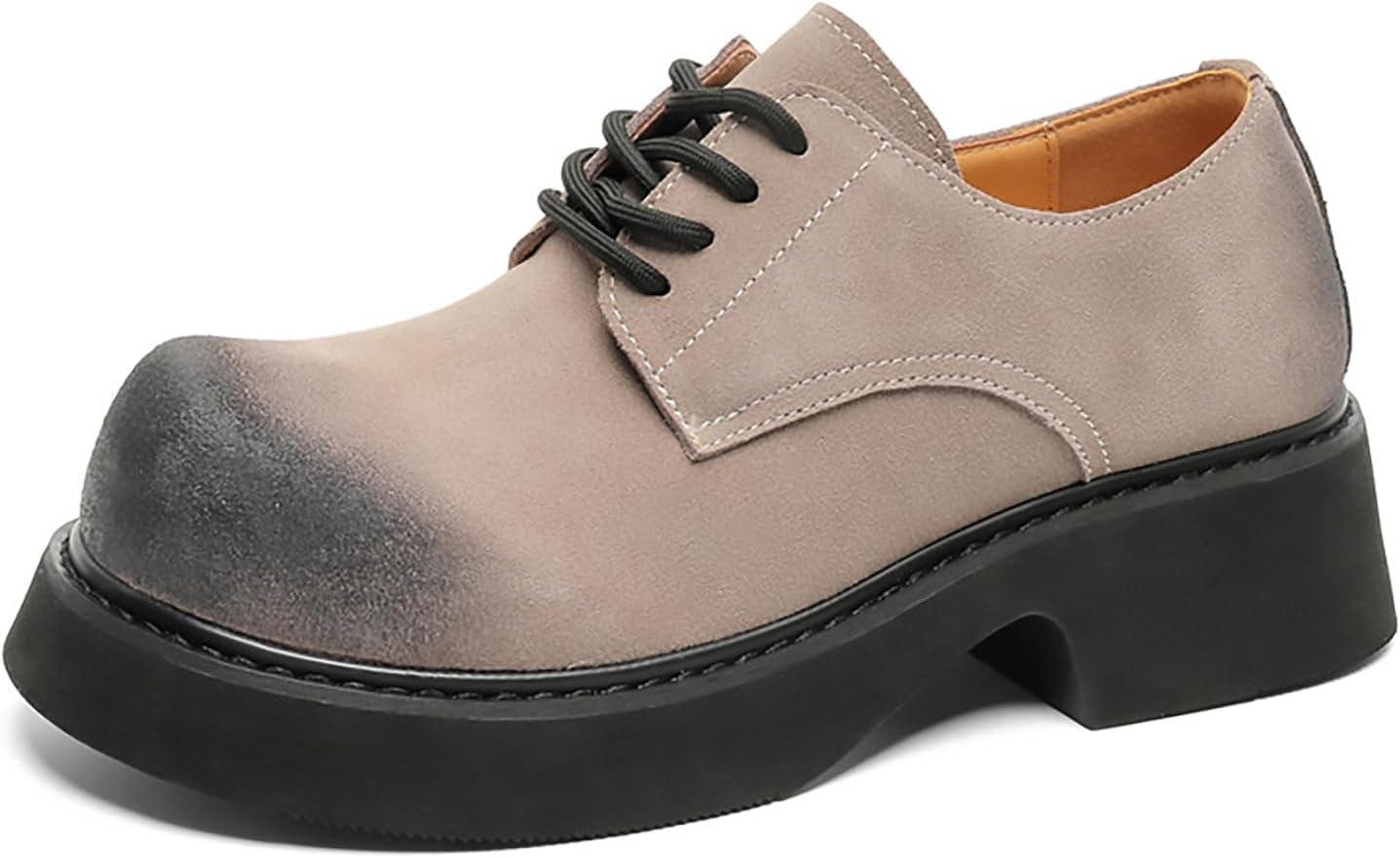 Мужские британские оксфорды на массивной платформе, замшевая кожа, большой круглый носок, массивный каблук, нескользящая подошва, дерби, повседневные туфли с шнуровкой для делового и официального офисного стиля Bwseobg, бежевый
Мужские британские оксфорды на массивной платформе, замшевая кожа, большой круглый носок, массивный каблук, нескользящая подошва, дерби, повседневные туфли с шнуровкой для делового и официального офисного стиля Bwseobg, бежевый