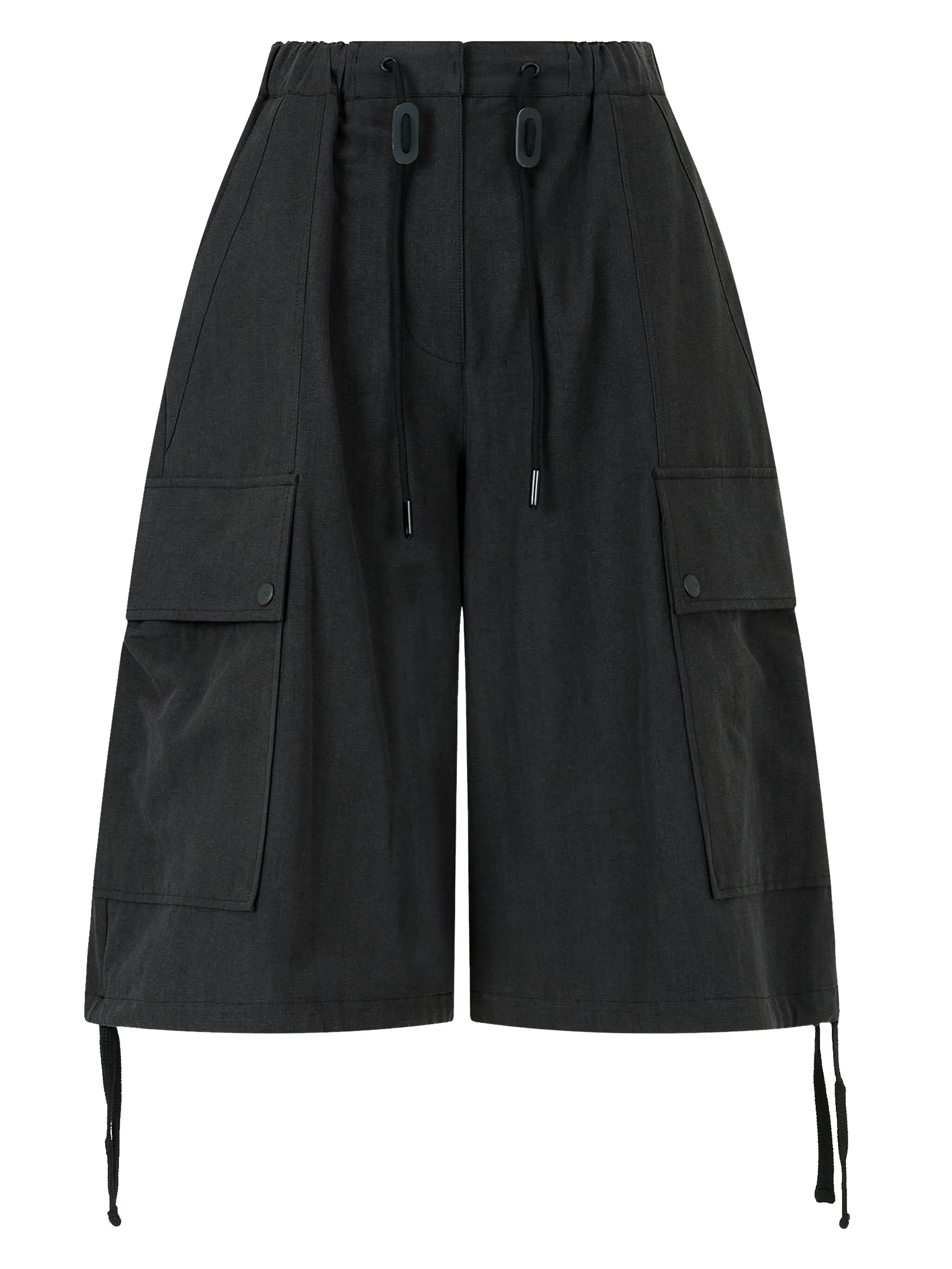 Шорты карго со складками Studio Tomboy, черный
Шорты карго со складками Studio Tomboy, черный