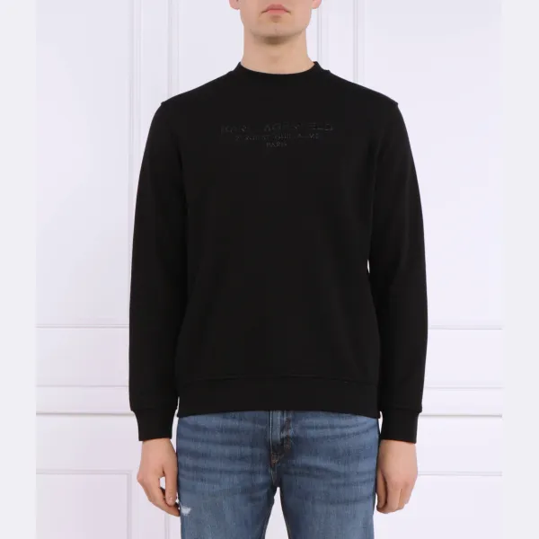 Толстовка обычного кроя с круглым вырезом Karl Lagerfeld, черный
Толстовка обычного кроя с круглым вырезом Karl Lagerfeld, черный