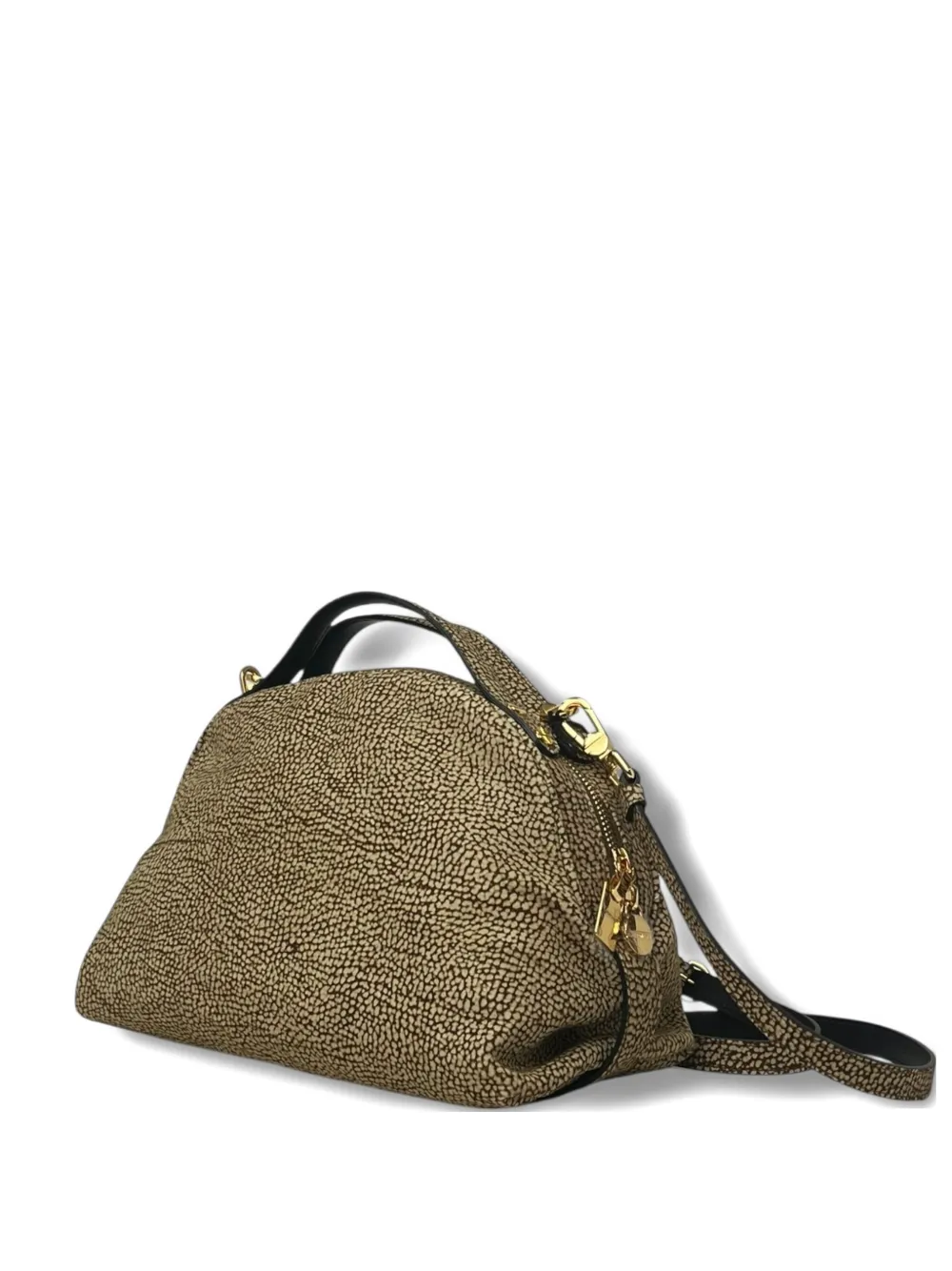 Маленькая замшевая сумка-тоут Borbonese, коричневый
Маленькая замшевая сумка-тоут Borbonese, коричневый