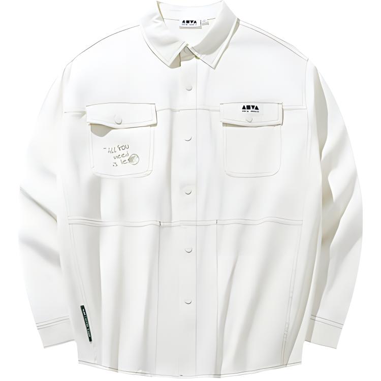 ANTA Рубашка Life Collection Unisex Ivory White
ANTA Рубашка Life Collection Unisex Ivory White