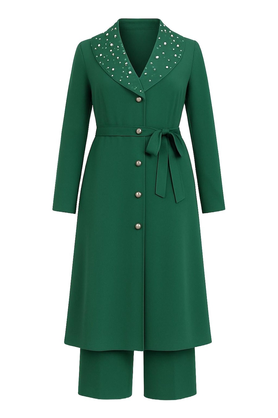 Брючный костюм MODAMIHRAM, зеленый
Брючный костюм MODAMIHRAM, зеленый