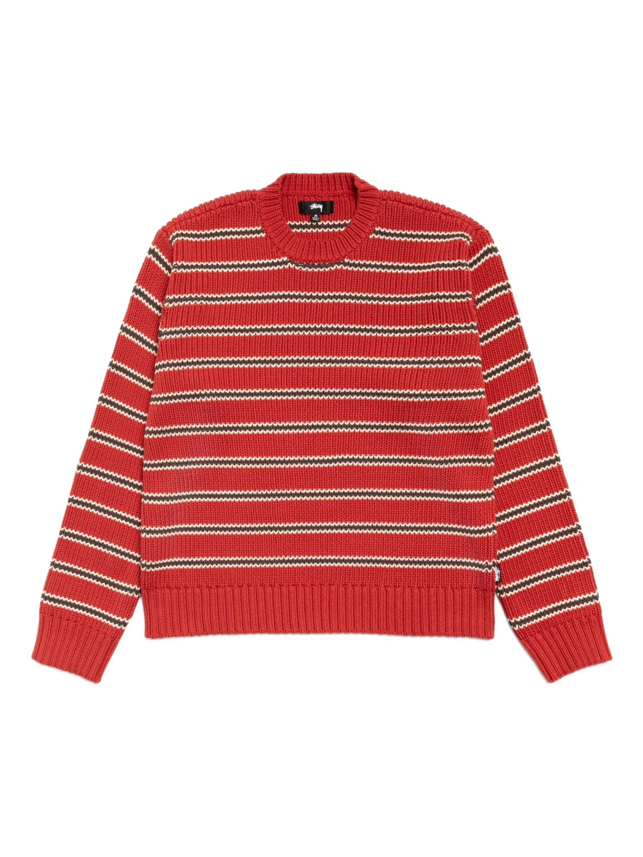 Свитер в полоску Stüssy, красный
Свитер в полоску Stüssy, красный