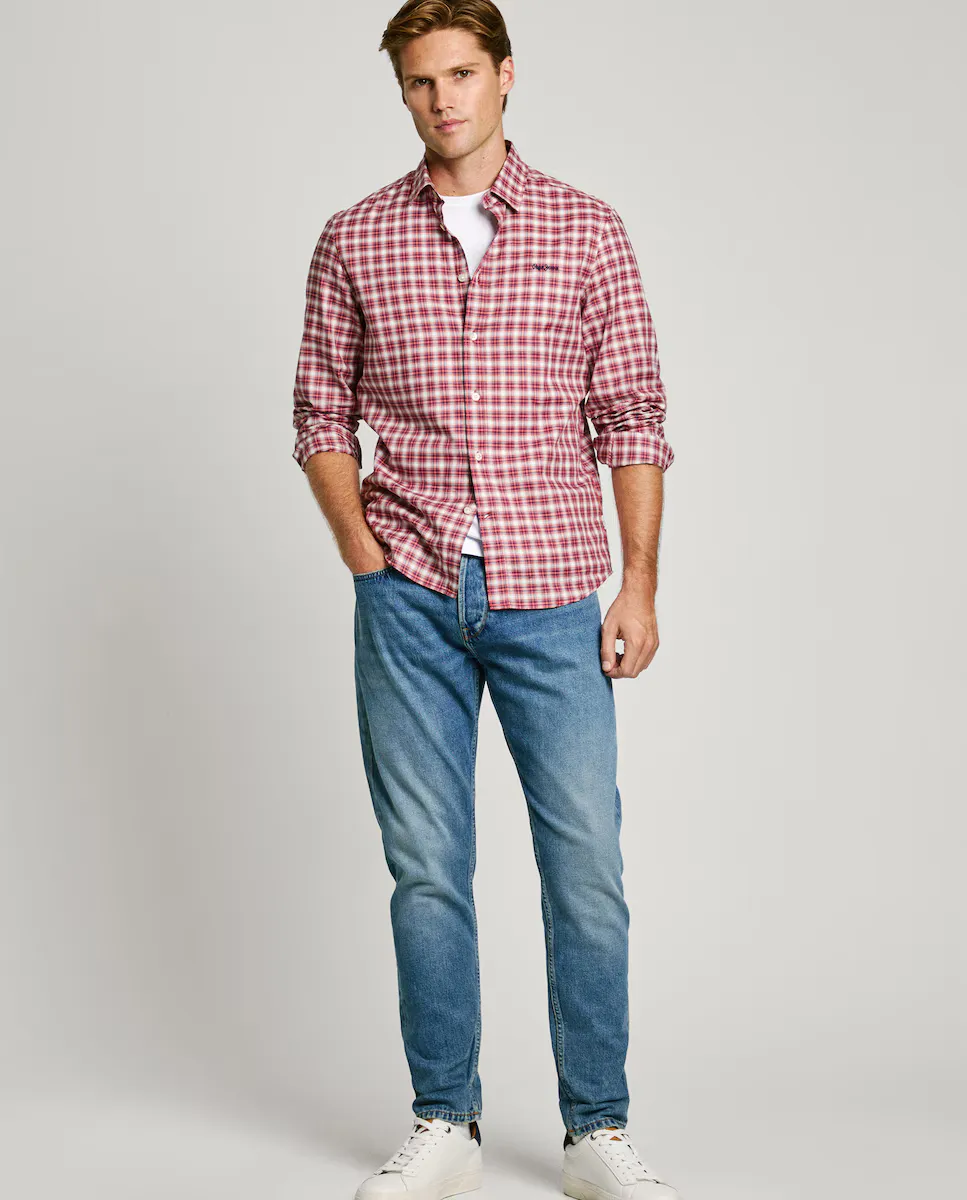 Мужские джинсы Callen облегающего прилегания с эффектом потертости Pepe Jeans, синий
Мужские джинсы Callen облегающего прилегания с эффектом потертости Pepe Jeans, синий