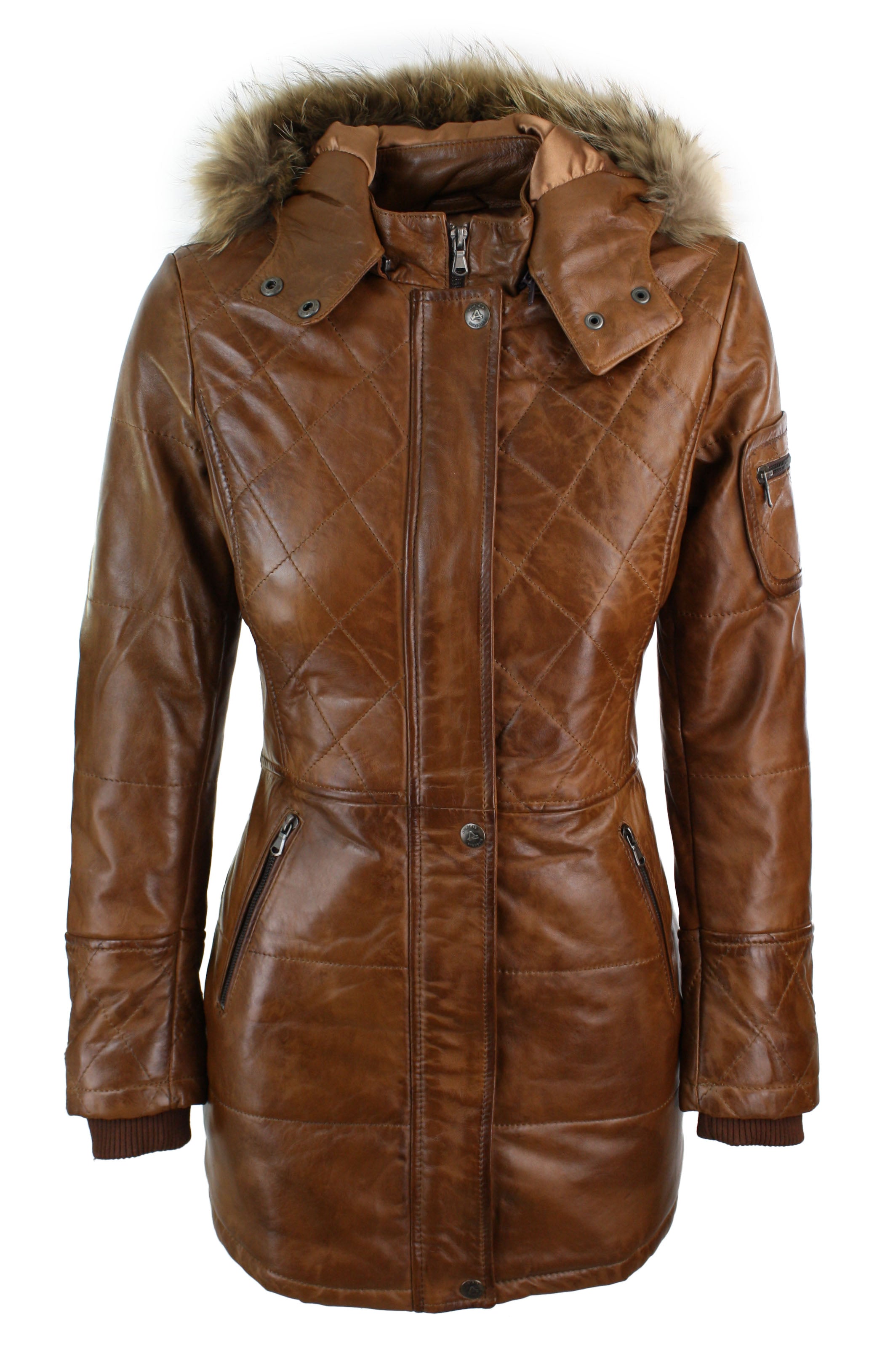 Кожаная зимняя куртка-парка с капюшоном TruClothing, цвет timber
Кожаная зимняя куртка-парка с капюшоном TruClothing, цвет timber