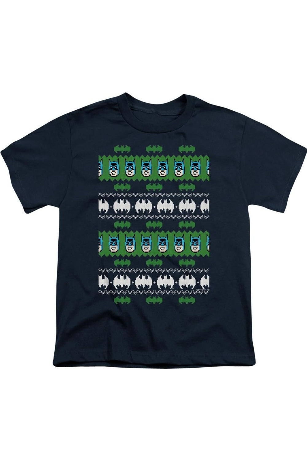 Футболка с коротким рукавом для детей "Бэтмен в рождественском стиле" Gildan, темно-синий
Футболка с коротким рукавом для детей "Бэтмен в рождественском стиле" Gildan, темно-синий