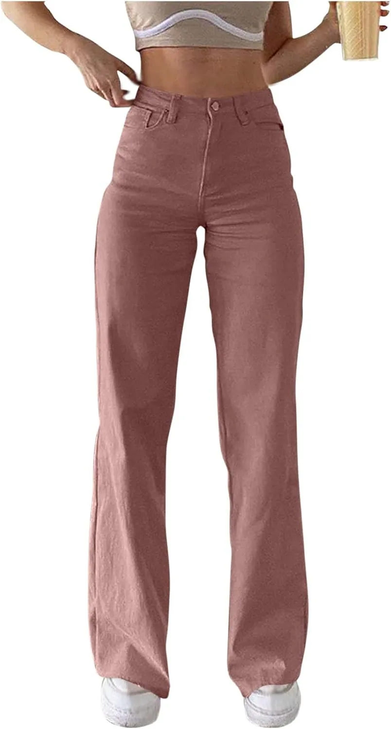 Джинсы женские High Waisted Straight Wide Leg с эффектом Tummy Control
Джинсы женские High Waisted Straight Wide Leg с эффектом Tummy Control