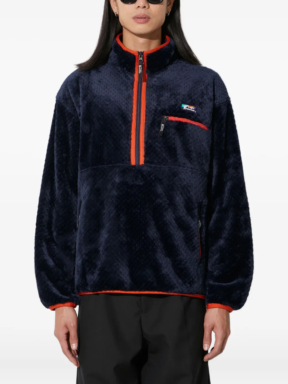 Толстовка с воротником на молнии MANASTASH, синий
Толстовка с воротником на молнии MANASTASH, синий