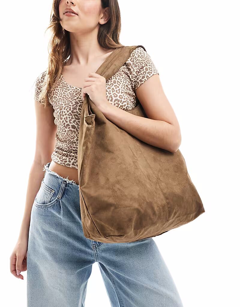 Сумка-тоут Pull&Bear из искусственной замши светло-коричневого цвета, Коричневый, Сумка-тоут Pull&Bear из искусственной замши светло-коричневого цвета
Сумка-тоут Pull&Bear из искусственной замши светло-коричневого цвета, Коричневый, Сумка-тоут Pull&Bear из искусственной замши светло-коричневого цвета