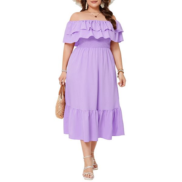 Женское платье с одно плечом, двойным слоем, оборкой на воротнике и принтом Seoria, Purple
Женское платье с одно плечом, двойным слоем, оборкой на воротнике и принтом Seoria, Purple