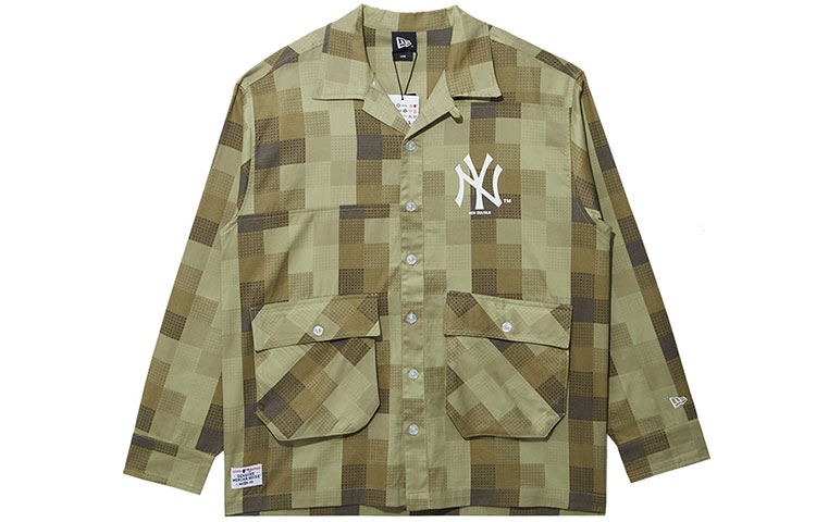 New Era Рубашка унисекс оливково-зеленая
New Era Рубашка унисекс оливково-зеленая