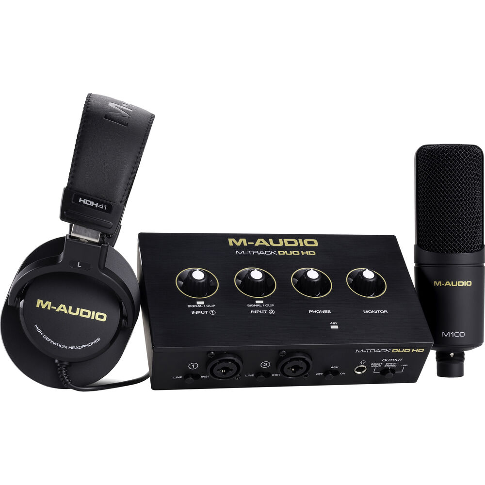 Пакет продюсеров M-Audio M-Track Duo HD
Пакет продюсеров M-Audio M-Track Duo HD