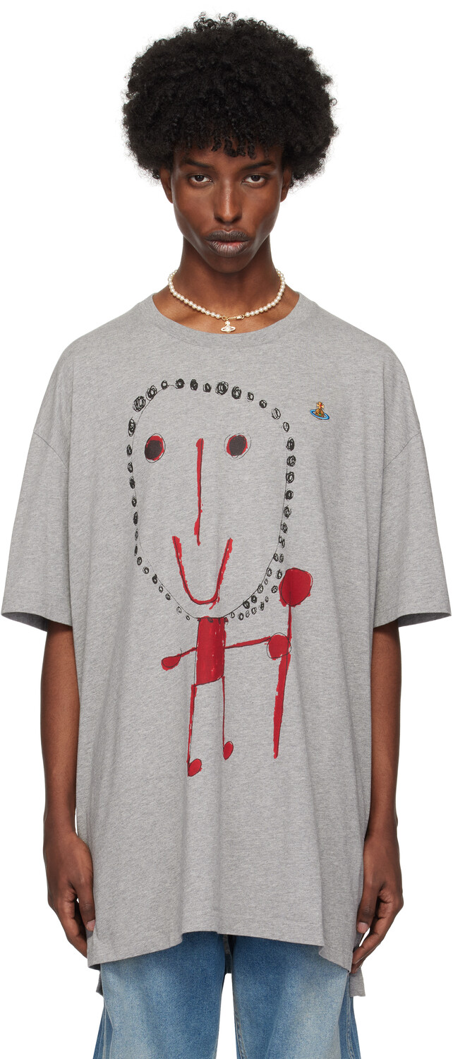 Серая футболка Revere the Residence Edition Beth Print Oversize Vivienne Westwood
Серая футболка Revere the Residence Edition Beth Print Oversize Vivienne Westwood