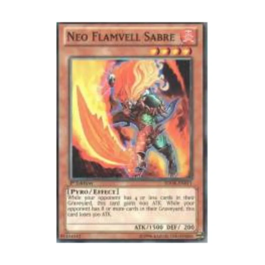 CCG Нео Фламвелл Сабля (Обычная), Yu-Gi-Oh - Structure Deck - Onslaught Of The Fire King - Singles
CCG Нео Фламвелл Сабля (Обычная), Yu-Gi-Oh - Structure Deck - Onslaught Of The Fire King - Singles