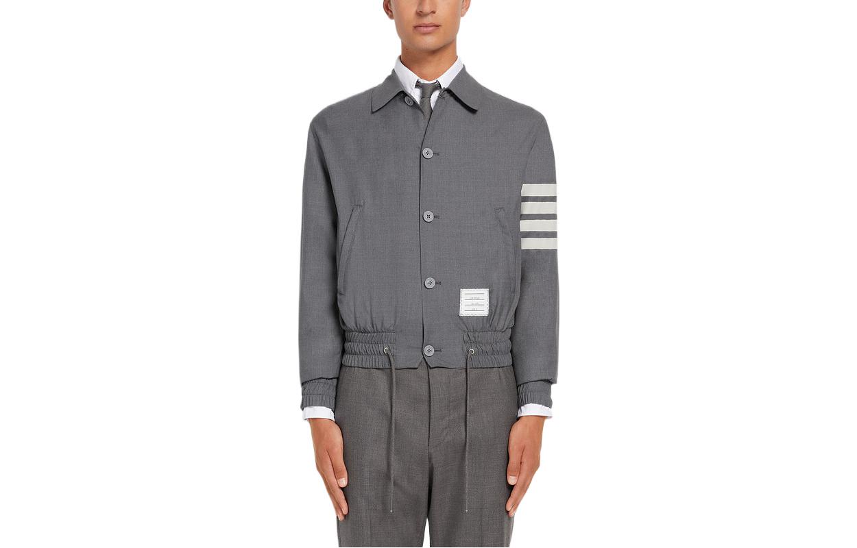 Куртка мужская средняя серая THOM BROWNE, серый
Куртка мужская средняя серая THOM BROWNE, серый