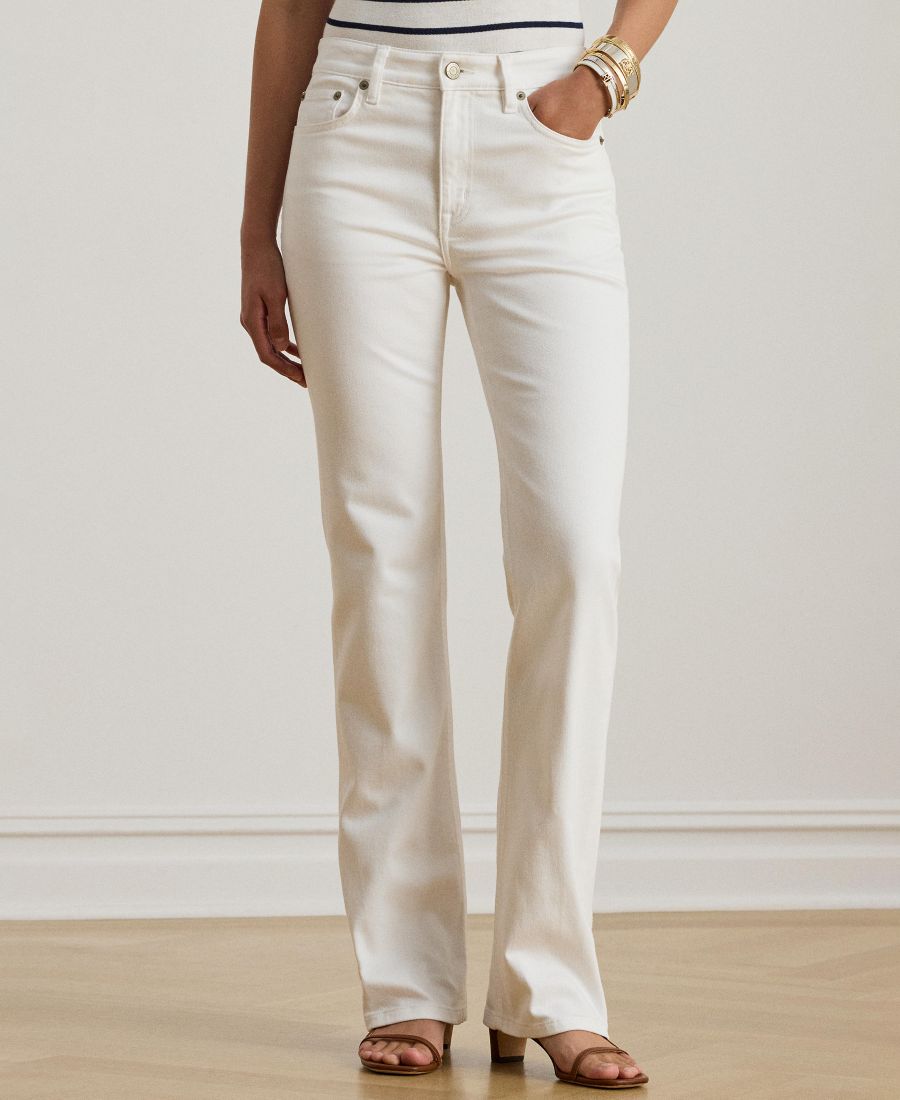 Женские прямые джинсы с высокой посадкой Lauren Ralph Lauren, White Wash
Женские прямые джинсы с высокой посадкой Lauren Ralph Lauren, White Wash