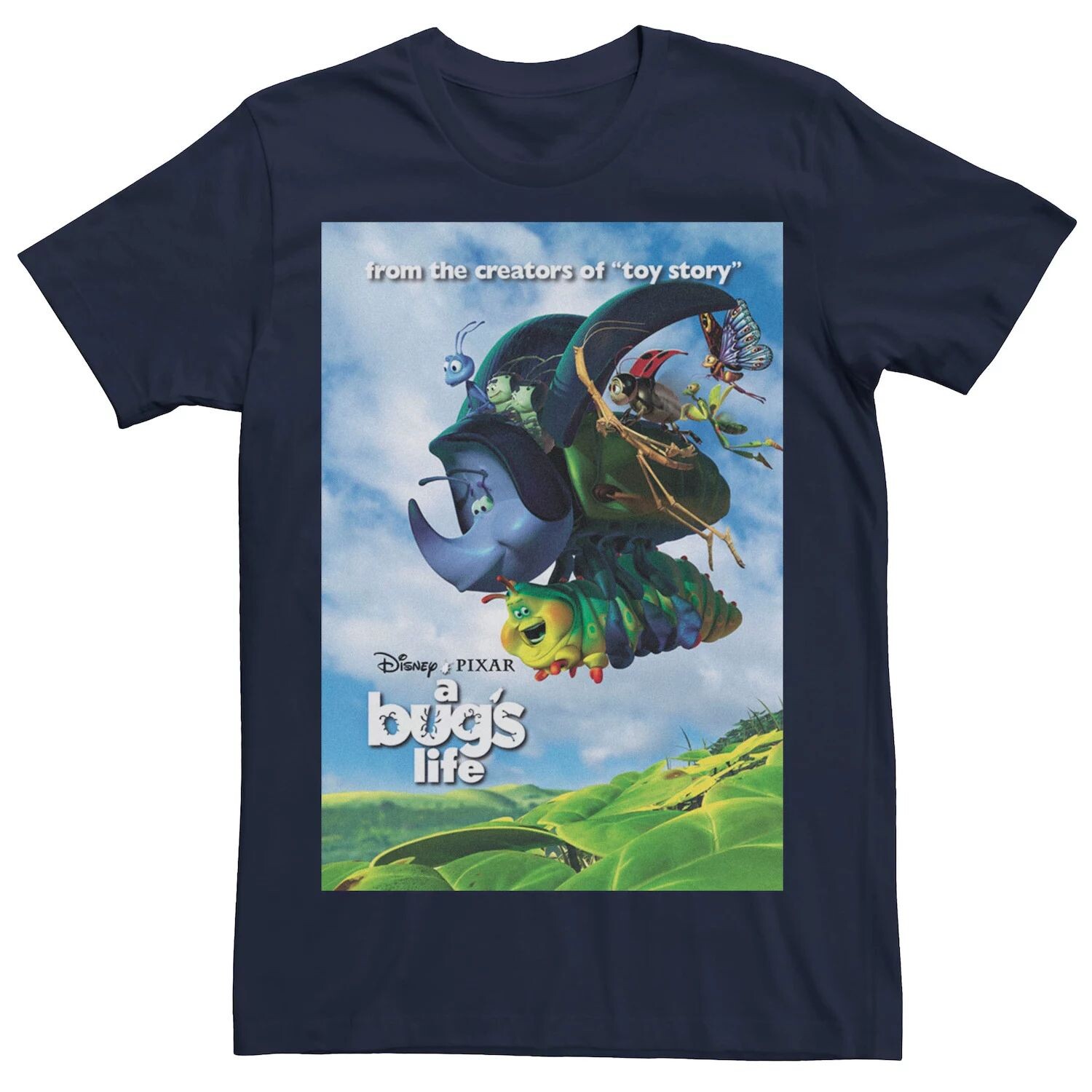 Мужская футболка с плакатом A Bug's Life Flying Bugs Disney / Pixar
Мужская футболка с плакатом A Bug's Life Flying Bugs Disney / Pixar