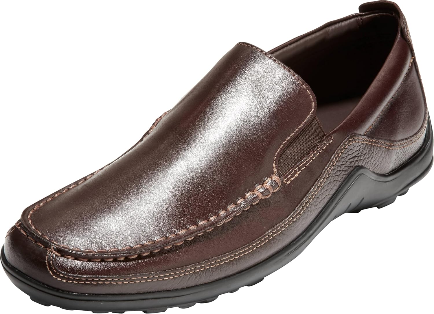 Мужские лоферы Cole Haan Tucker Venetian без застежки, French Roast
Мужские лоферы Cole Haan Tucker Venetian без застежки, French Roast